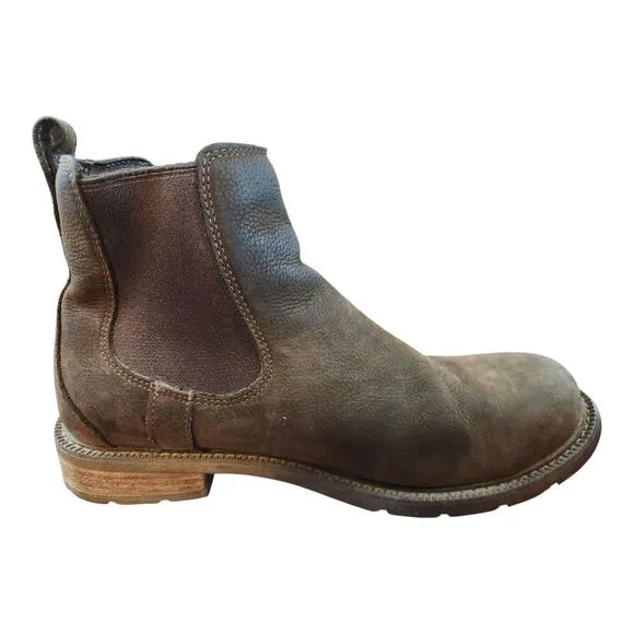 Ariat Wexford Chelsea waterproof mens sz 9.5 boots leather brown