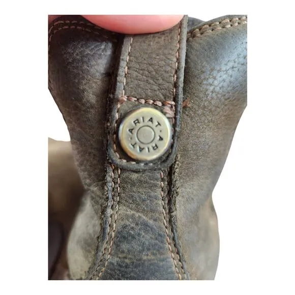 Ariat Wexford Chelsea waterproof mens sz 9.5 boots leather brown