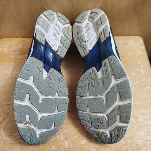 Asics 1011A767 Gel Kayano 27 Men's US 15 Peacoat Blue Grey Running Shoes EUC
