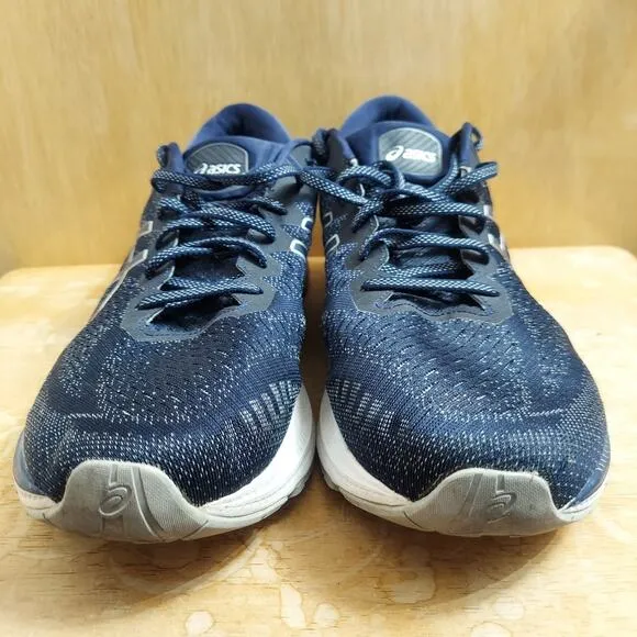 Asics 1011A767 Gel Kayano 27 Men's US 15 Peacoat Blue Grey Running Shoes EUC