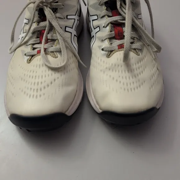 ASICS Cream Running Shoes Size 10 Men