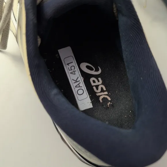 ASICS Cream Running Shoes Size 10 Men