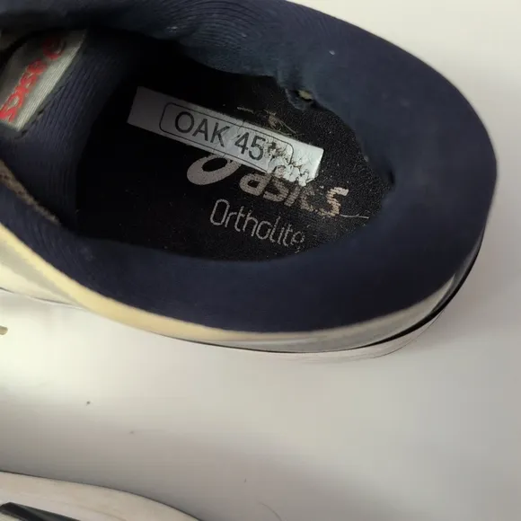 ASICS Cream Running Shoes Size 10 Men