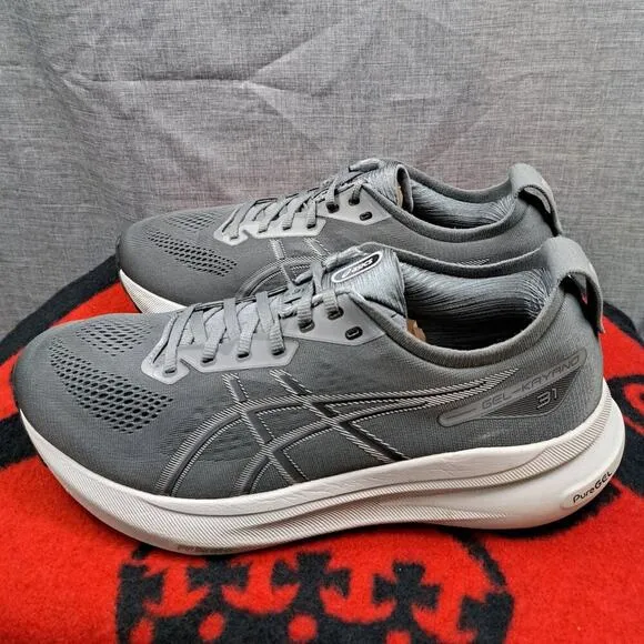 Asics Gel Kayano 31 Mens Size 12.5 Wide Running Gray Shoes Sport Sneakers