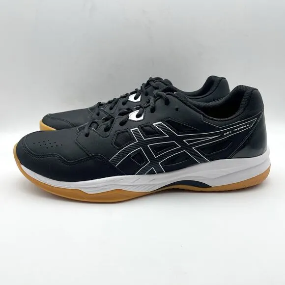 Asics Mens Gel-Renma Pickleball Shoes US 10M EU 44 Black White NIB