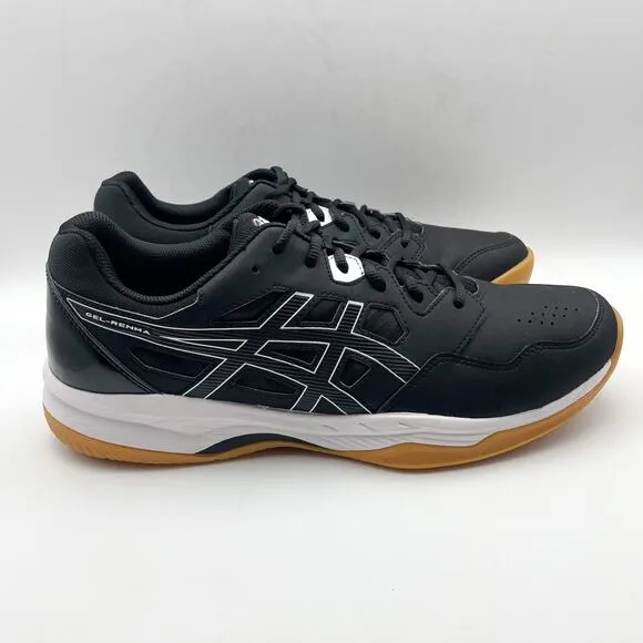 Asics Mens Gel-Renma Pickleball Shoes US 10M EU 44 Black White NIB