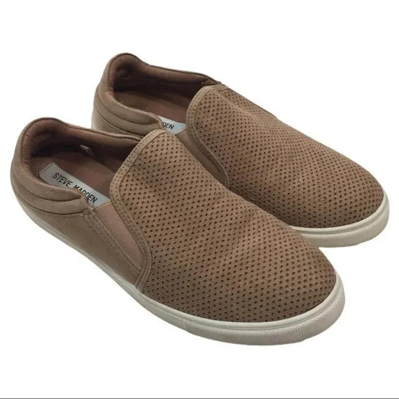 B2 Men’s Steve Madden Designer Suede Driving Shoes 9