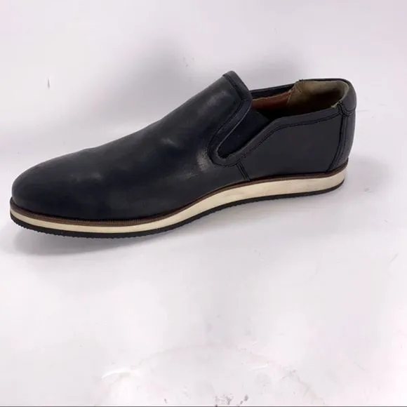 BACCO BUCCI CENTURY II  LEATHER SHEEP SKIN SLIP-ON COLOR BLACK SZ 9.5.
