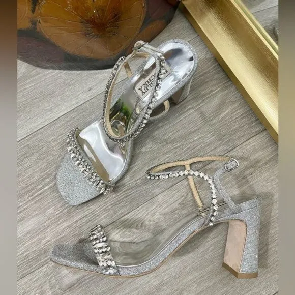 Badgley Mischka Collection Marilee Ankle Strap Sandal, Size 8