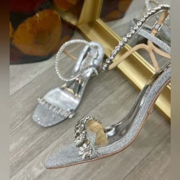 Badgley Mischka Collection Marilee Ankle Strap Sandal, Size 8