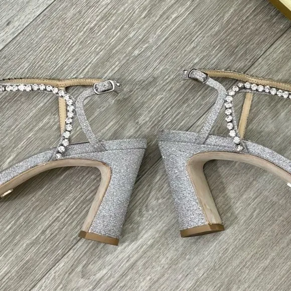 Badgley Mischka Collection Marilee Ankle Strap Sandal, Size 8