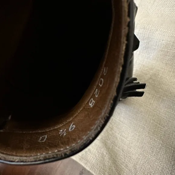 BALLY Mens Tasseled Loafers in Black Leather ITALY MADE