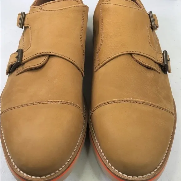 BAR III Baxter Monk Strap Leather Shoes