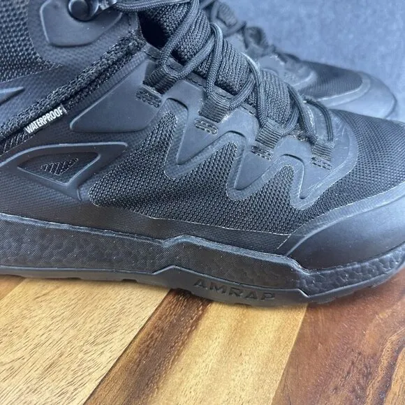 Belleville AMRAP Vapor Waterproof Mid-Cut Tactical Boots Mens 11W Black