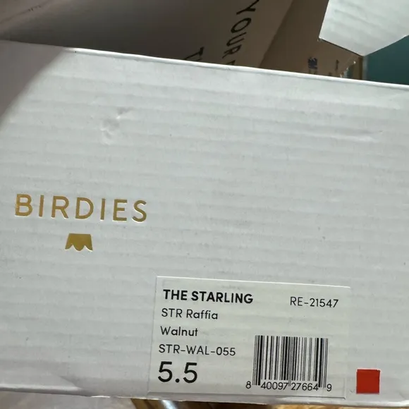 Birdies Walnut Woven Loafers | Size 5.5 | New in Box