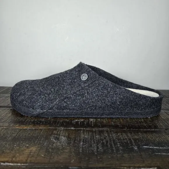 Birkenstock Zermatt Mens Size 12 Regular Width Slippers Shoes Slip On Gray