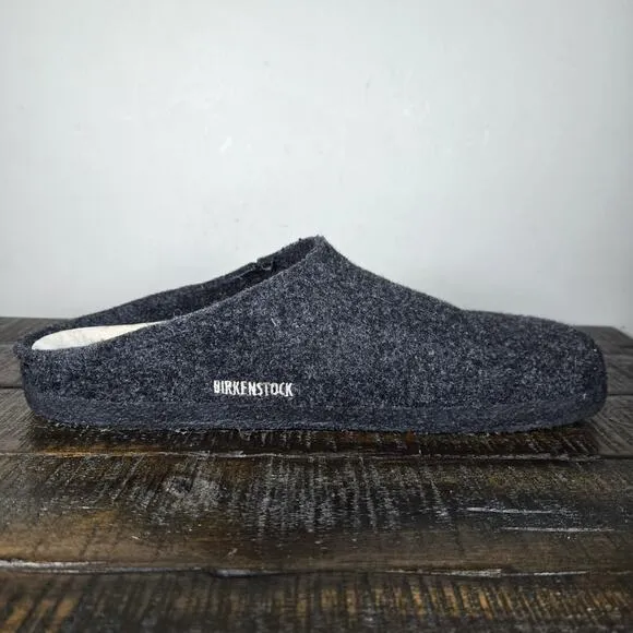 Birkenstock Zermatt Mens Size 12 Regular Width Slippers Shoes Slip On Gray