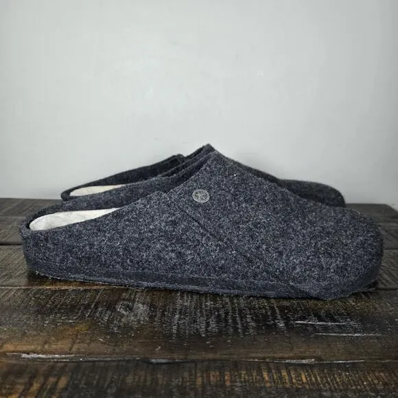 Birkenstock Zermatt Mens Size 12 Regular Width Slippers Shoes Slip On Gray