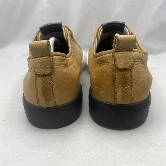 Blackstone PM41 3-Strap Brown Low Premium Handmade Sneakers Mens Size 11 US/45EU