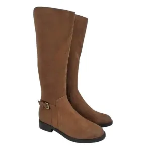 Blondo Evie Waterproof Round Toe Pull On Suede Knee High Boots Size 6.5