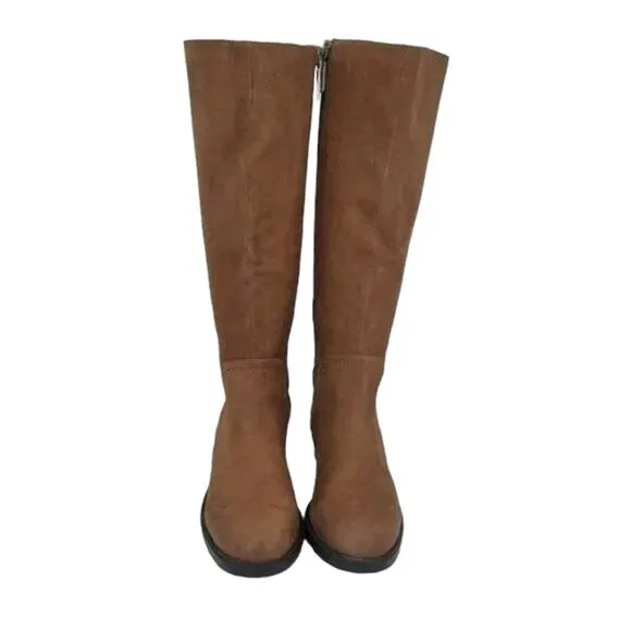 Blondo Evie Waterproof Round Toe Pull On Suede Knee High Boots Size 6.5