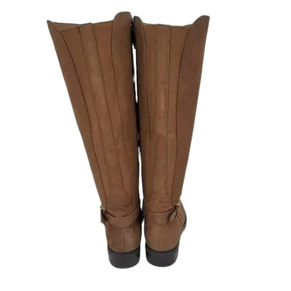 Blondo Evie Waterproof Round Toe Pull On Suede Knee High Boots Size 6.5
