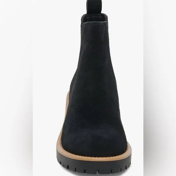 BLONDO - Matilda Suede Waterproof Chelsea Boot- NEW