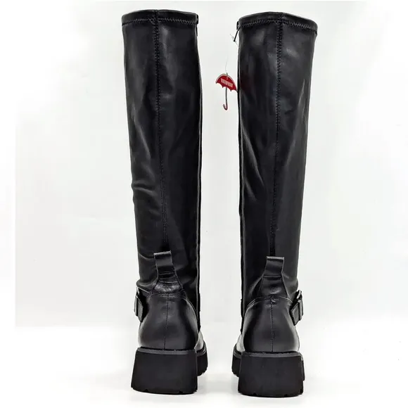 BLONDO NWOB WOMEN VIENNA FLEXIBLE WATERPROOF BLACK BOOTS SIZE 10