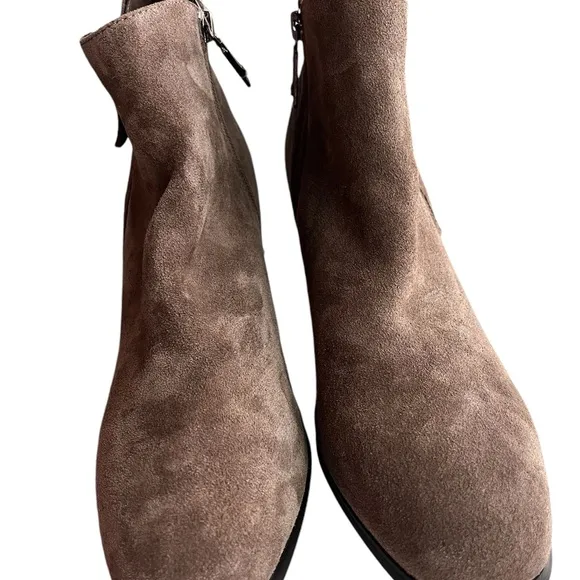 BLONDO Sienna Waterproof Suede Boot Bootie Womens 10 Light Brown new