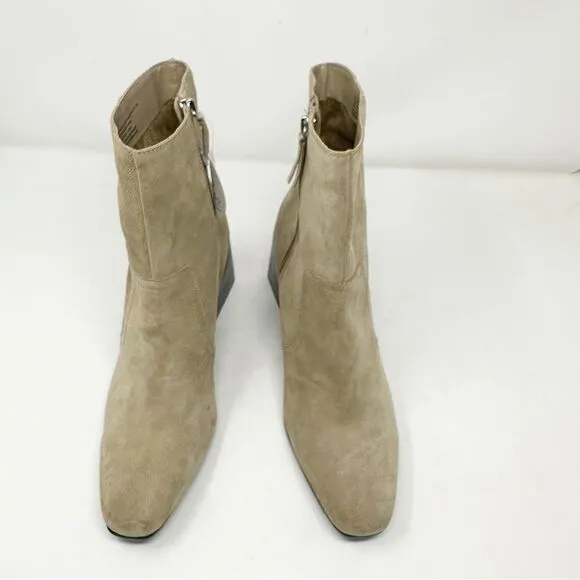 Blondo Salome Waterproof Boots Suede Size 11 Heeled Zip