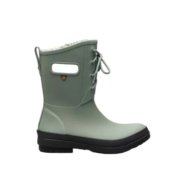 BOGS Waterproof Women's Amanda Il Lace Jade Boots Size 6