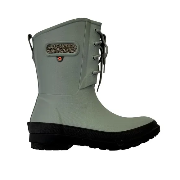BOGS Waterproof Women's Amanda Il Lace Jade Boots Size 6