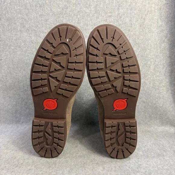 Born Men Chelsea Boots Size 12 Brody Brown Suede Pull On Dress Shoes Comfort NWT