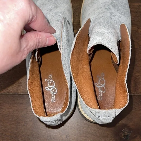Bos. &amp; Co. Comfortable leather waterproof Protection Boots Sz. 38