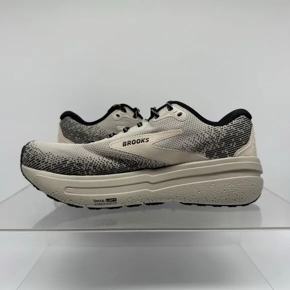 Brand New Men’s Brooks Ghost Max 2 Pelican Tan Beige Running 1104311D092 Size 11