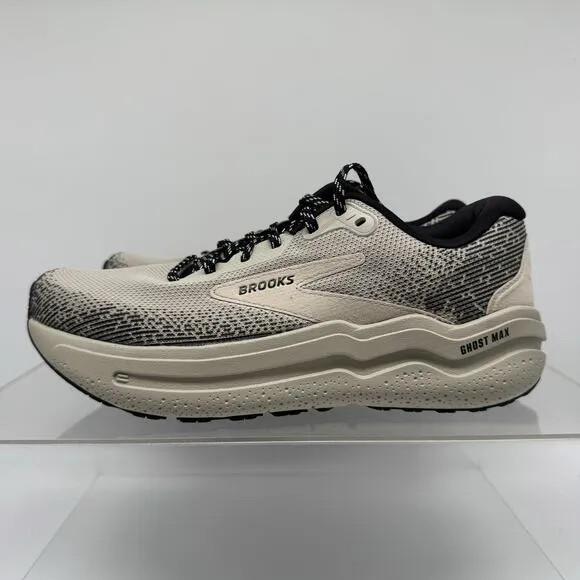 Brand New Men’s Brooks Ghost Max 2 Pelican Tan Beige Running 1104311D092 Size 11