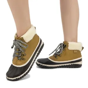Brand New Jambu Alison Faux Sherling Trim Duck Boots
