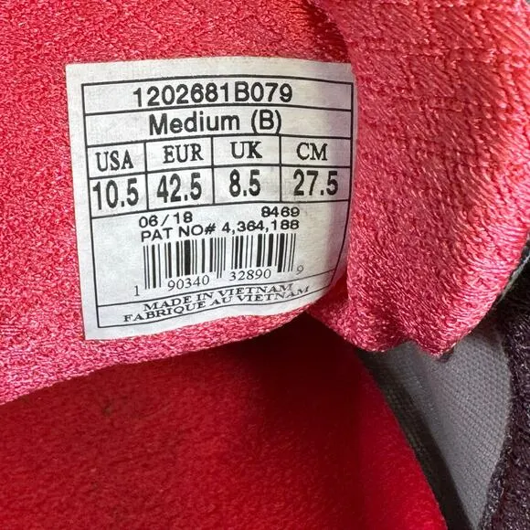 Brooks Adrenaline GTS 18 Running Shoes Gray Pink Women's Size 10.5 B
