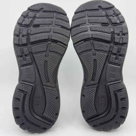 Brooks Adrenaline GTS 23 Mens 8 D White Gray Black Running Shoes Trainers