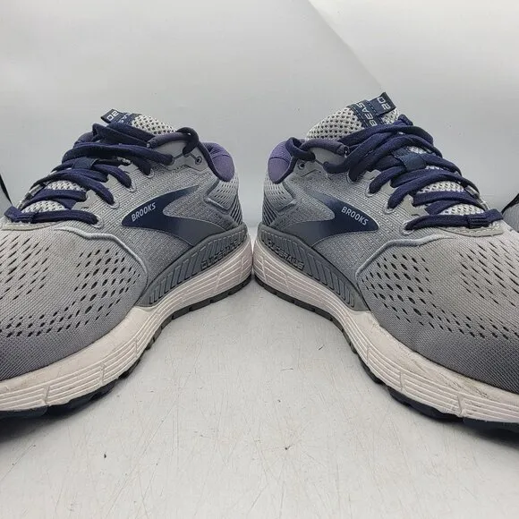Brooks Beast 20 Mens 9.5 Gray Sneaker Shoes Casual Walking Working Comfort