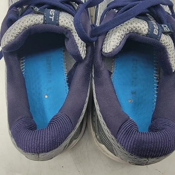 Brooks Beast 20 Mens 9.5 Gray Sneaker Shoes Casual Walking Working Comfort
