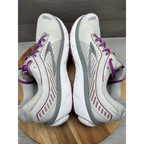 Brooks Ghost 12 Women's Running Shoes White Womens 9