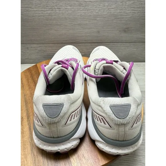 Brooks Ghost 12 Women's Running Shoes White Womens 9