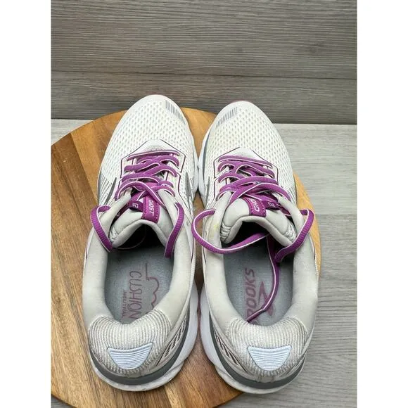 Brooks Ghost 12 Women's Running Shoes White Womens 9