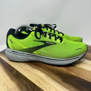 Brooks Ghost 14 Shoes Men's Size 10.5 Gecko Green Running Sneakers 1103691D310