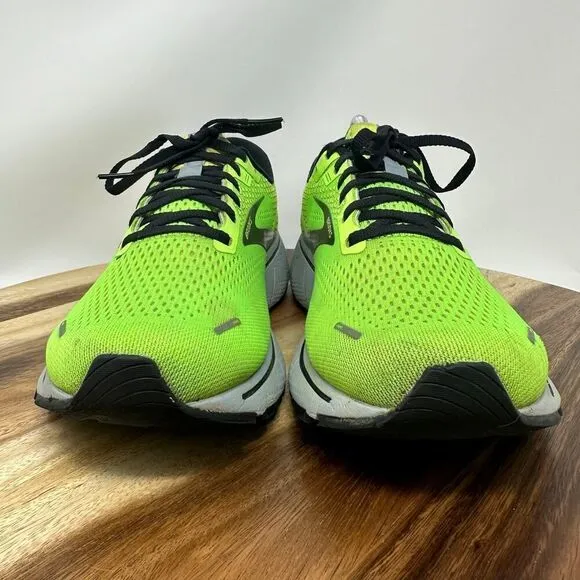 Brooks Ghost 14 Shoes Men's Size 10.5 Gecko Green Running Sneakers 1103691D310