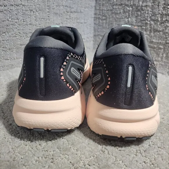 Brooks Ghost 14 Women's Size 11B Black Peach Running Sneaker Shoes 1203561B026