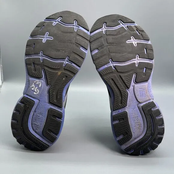 Brooks Ghost 15 Women's 8.5 Black Athletic Running Shoes Lace-Up Sneakers