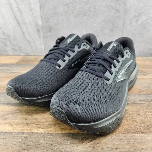 Brooks Glycerin GTS 21 Size 9.5 Mens Black Ebony Casual Running Shoes