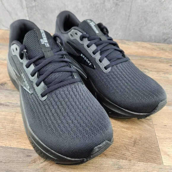Brooks Glycerin GTS 21 Size 9.5 Mens Black Ebony Casual Running Shoes